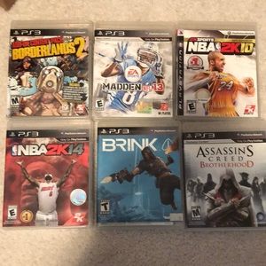 PS3 Games Bundle